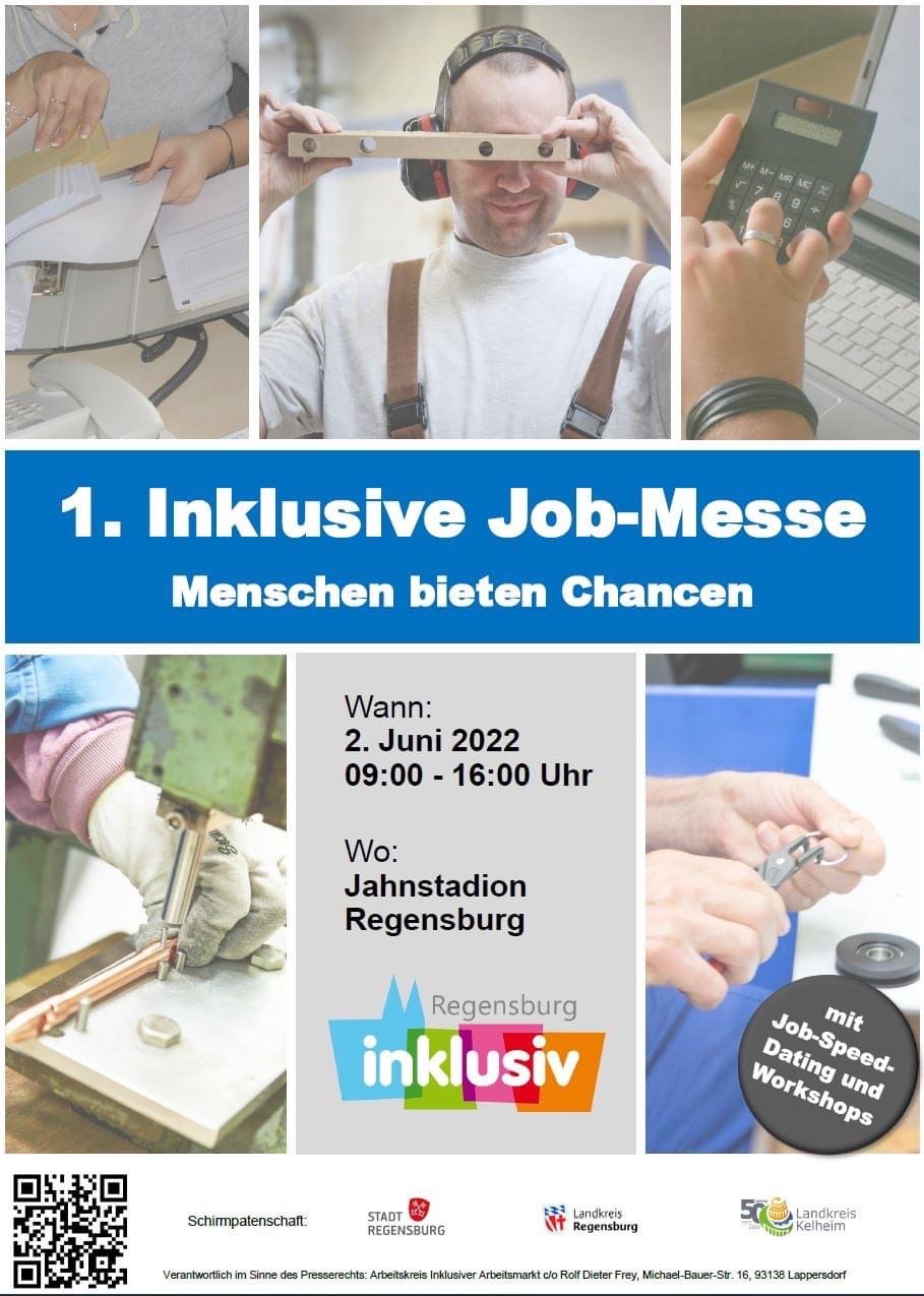 1. Inklusive Jobmesse in Regensburg