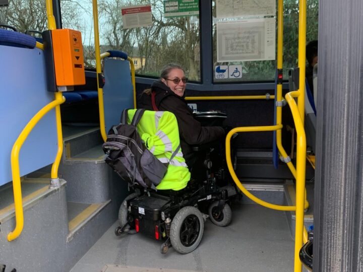 Busfahren als Rollstuhlfahrer – echt spannend!